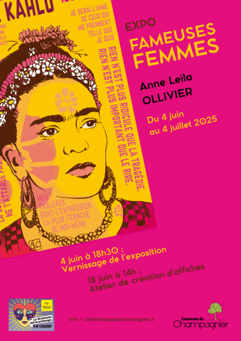 Affiche atelier "création d'affiches"
