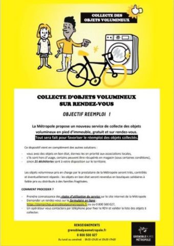 AfficheMétro_collecte des objets volumineux