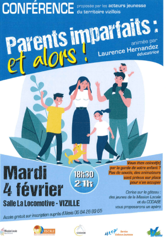 affiche "parents imparfaits : et alors !"